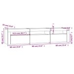 Casa si Gradina - Mobilier - Comode si corpuri - Comode - Comoda TV cu lumini LED, stejar sonoma, 180x35x40 cm - Infinity.ro