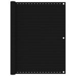 Casa si Gradina - Gradina si terasa - Umbrele si pavilioane - Umbrele - Prelata pentru balcon din HDPE , negru, 120x400 cm, HDPE - Infinity.ro