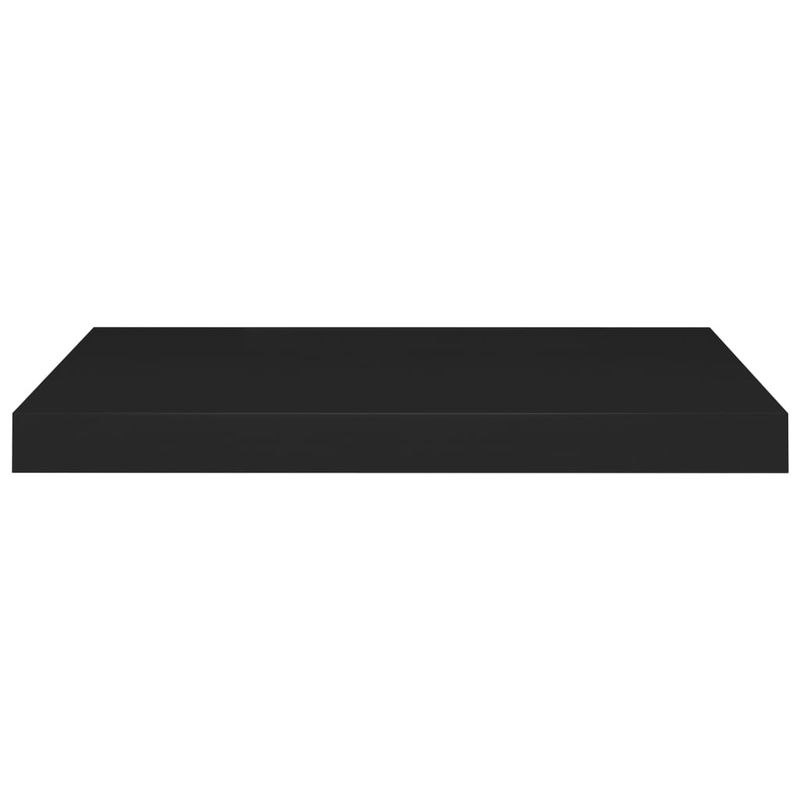 Casa si Gradina/Mobilier/Biblioteci si rafturi/Rafturi - Raft de perete suspendat, negru, 40x23x3,8 cm, MDF - Infinity.ro