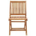 Casa si Gradina - Gradina si terasa - Mobilier exterior - Scaune si sezlonguri gradina - Scaune de gradina cu perne , 6 buc, lemn masiv tec - Infinity.ro
