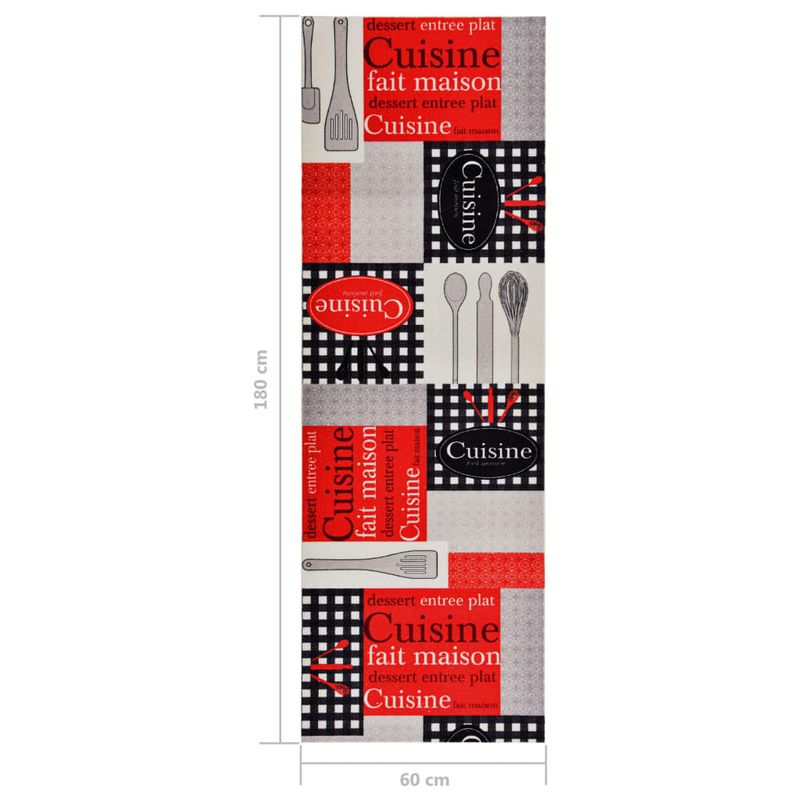 Casa si Gradina - Textile si covoare - Covoare - Covoare casa - Covoras de bucatarie lavabil, model Cuisine, 60 x 180 cm - Infinity.ro