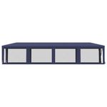 Casa si Gradina - Gradina si terasa - Umbrele si pavilioane - Pavilioane - Cort pliabil de petrecere cu , albastru, 3x12 m HDPE - Infinity.ro