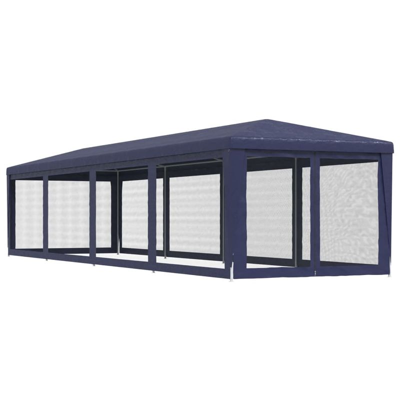 Casa si Gradina - Gradina si terasa - Umbrele si pavilioane - Pavilioane - Cort pliabil de petrecere cu , albastru, 3x12 m HDPE - Infinity.ro