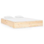 Casa si Gradina - Mobilier - Paturi si accesorii - Paturi - Cadru de pat, 140x190 cm, lemn masiv de pin - Infinity.ro