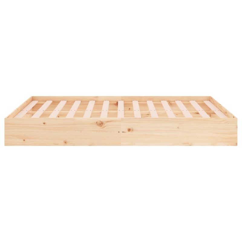 Casa si Gradina - Mobilier - Paturi si accesorii - Paturi - Cadru de pat, 140x190 cm, lemn masiv de pin - Infinity.ro