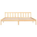 Casa si Gradina - Mobilier - Paturi si accesorii - Paturi - Cadru de pat, 200x200 cm, lemn masiv de pin - Infinity.ro