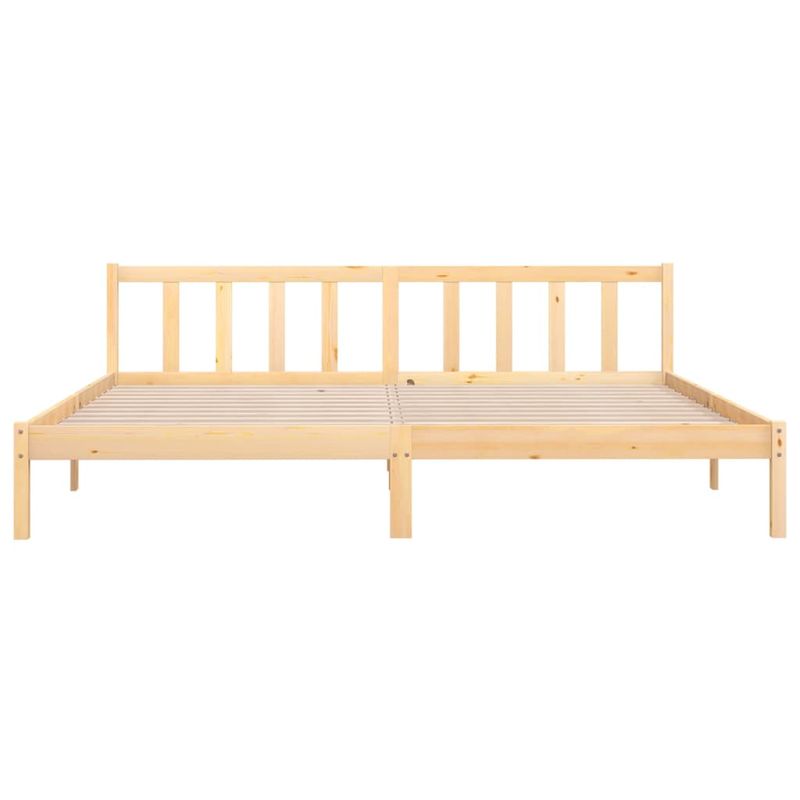 Casa si Gradina - Mobilier - Paturi si accesorii - Paturi - Cadru de pat, 200x200 cm, lemn masiv de pin - Infinity.ro