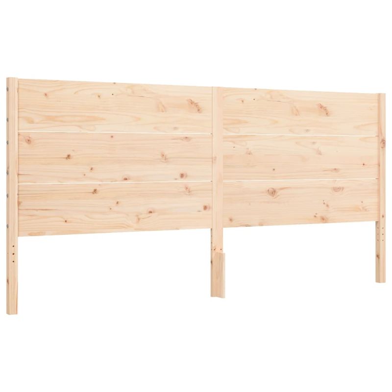 Casa si Gradina - Mobilier - Paturi si accesorii - Paturi - Cadru de pat cu tablie, lemn masiv de pin - Infinity.ro