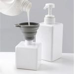 Casa si Gradina - Bucatarie si vesela - Ustensile bucatarie - Site bucatarie, strecuratori si accesorii - Palnie pliabila din silicon, gri - Infinity.ro