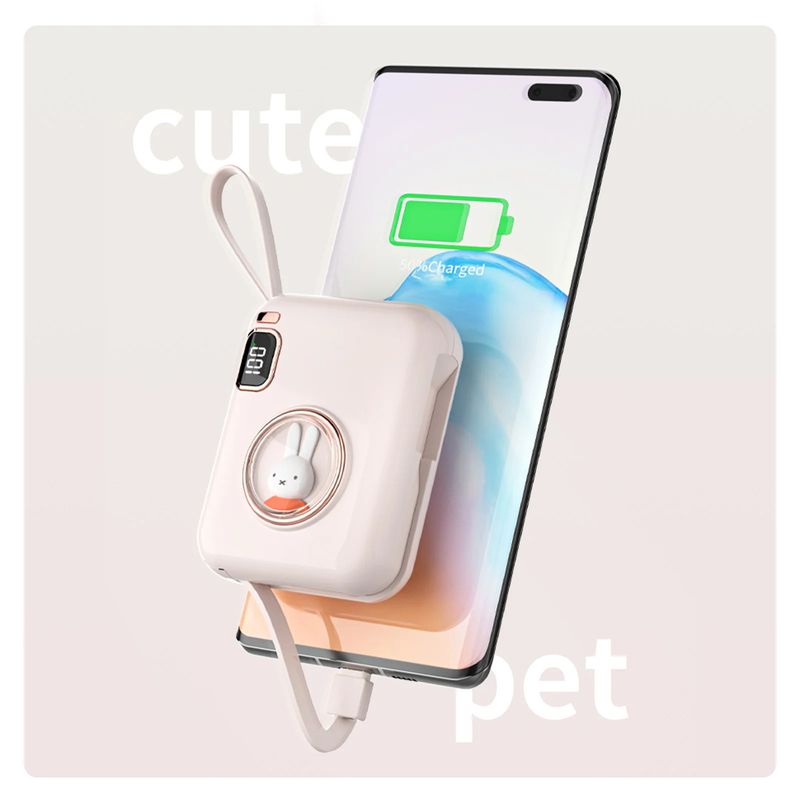 Laptop, Telefoane si Tablete - Telefoane mobile si accesorii - Accesorii Telefoane - Baterii externe - Acumulator extern miffy x Mipow , 10000 mAh, Display LED, Roz - Infinity.ro