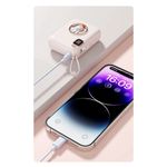 Laptop, Telefoane si Tablete - Telefoane mobile si accesorii - Accesorii Telefoane - Baterii externe - Acumulator extern miffy x Mipow , 10000 mAh, Display LED, Roz - Infinity.ro