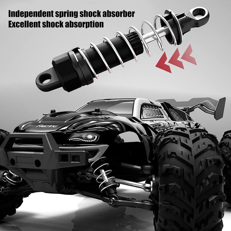 Jucarii, Copii si Bebe - Jucarii si jocuri - Vehicule si jucarii cu telecomanda - Masinute - Masina RC cu telecomanda, Road Truck 1:10 4WD, Viteza maxima 70 km/h - Infinity.ro