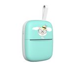 PC, gaming si accesorii - Imprimante, scanere & consumabile - Imprimante - Imprimante termice - Imprimanta termica portabila, 55x30 mm, 1000mAh, turcoaz, Bluetooth, compatibil IOS/ Android - Infinity.ro