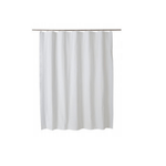 Casa si Gradina - Sanitare - Suporturi si accesorii baie - Suporturi baie - Set bara din otel, 2 bucati, pe colt 90 x 90 cm, cu perdea dus 180X180 cm, Alb, cu inele de fixare - Infinity.ro