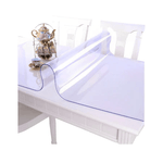 Casa si Gradina - Textile si covoare - Textile bucatarie - Fete de masa - Fata de masa transparenta din silicon, 140x100 cm, grosime 1.2 mm, aspect ca de sticla - Infinity.ro