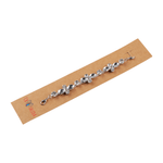 Casa si Gradina - Decoratiuni - DIY - Articole mercerie - Ornament vestimentar cu strasuri Crisalida, 1.7 x 16 cm, Argintiu - Infinity.ro