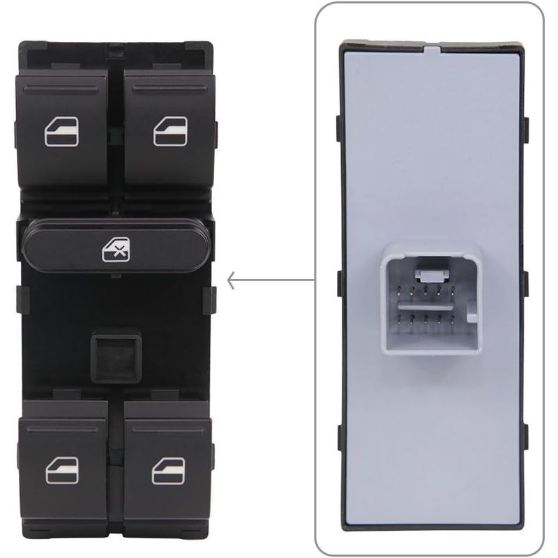 Auto si Moto - Piese auto si accesorii - Interior auto - Accesorii interior - Butoane Geam Sofer Vw Passat, Golf, Jetta, Touran, Tiguan, Touareg, Polo - Infinity.ro