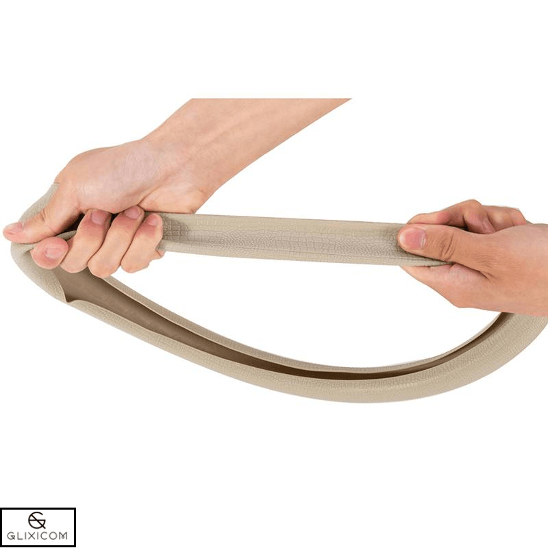 Auto si Moto - Intretinere auto - Huse auto - Husa Volan Silicon Universala Glixicom Bej Lavabila si Antialunecare Compatibilitate pentru Diametru intre 33 - 40 cm - Infinity.ro
