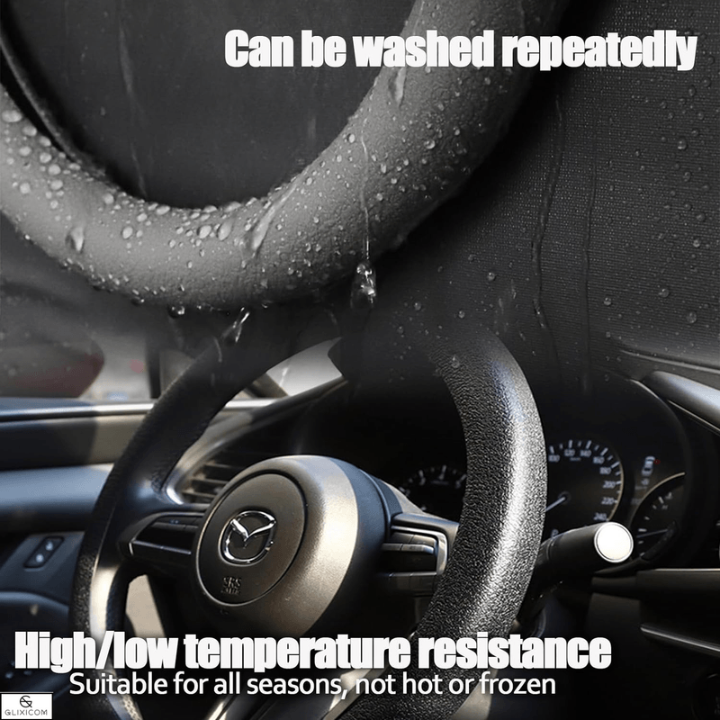 Auto si Moto - Intretinere auto - Huse auto - Husa Volan Silicon Universala Glixicom Gri  Lavabila si Antialunecare Compatibilitate pentru Diametru intre 33 - 40 cm - Infinity.ro