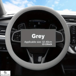 Auto si Moto - Intretinere auto - Huse auto - Husa Volan Silicon Universala Glixicom Gri  Lavabila si Antialunecare Compatibilitate pentru Diametru intre 33 - 40 cm - Infinity.ro