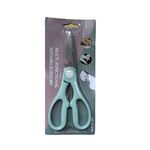 Casa si Gradina - Bucatarie si vesela - Ustensile bucatarie - Foarfeci bucatarie - Foarfeca de bucatarie, KingGary, multifunctionala, verde, 19 cm - Infinity.ro