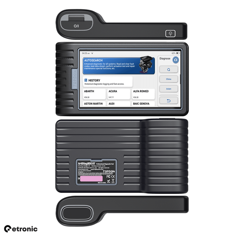 Auto si Moto - Reparatii si depanare - Scule auto - Testere si multimetre - ArtiDiag800 BT - Tester Auto Multimarca - Infinity.ro