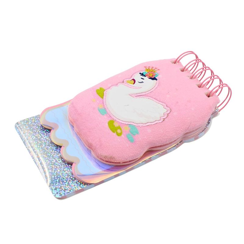 Carti si Birotica - Papetarie - Agende si calendare - Agende si carnete - Carnetel 3D Lebada regina 120 pagini - Infinity.ro