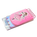 Carti si Birotica - Papetarie - Agende si calendare - Agende si carnete - Carnetel 3D Balerina eleganta 120 pagini - Infinity.ro