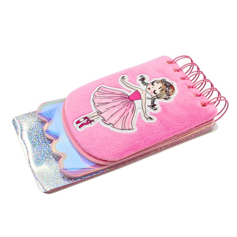 Carti si Birotica - Papetarie - Agende si calendare - Agende si carnete - Carnetel 3D Balerina eleganta 120 pagini - Infinity.ro