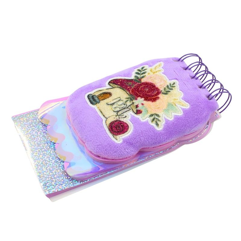 Carti si Birotica - Papetarie - Agende si calendare - Agende si carnete - Carnetel 3D Casuta inflorata 120 pagini - Infinity.ro