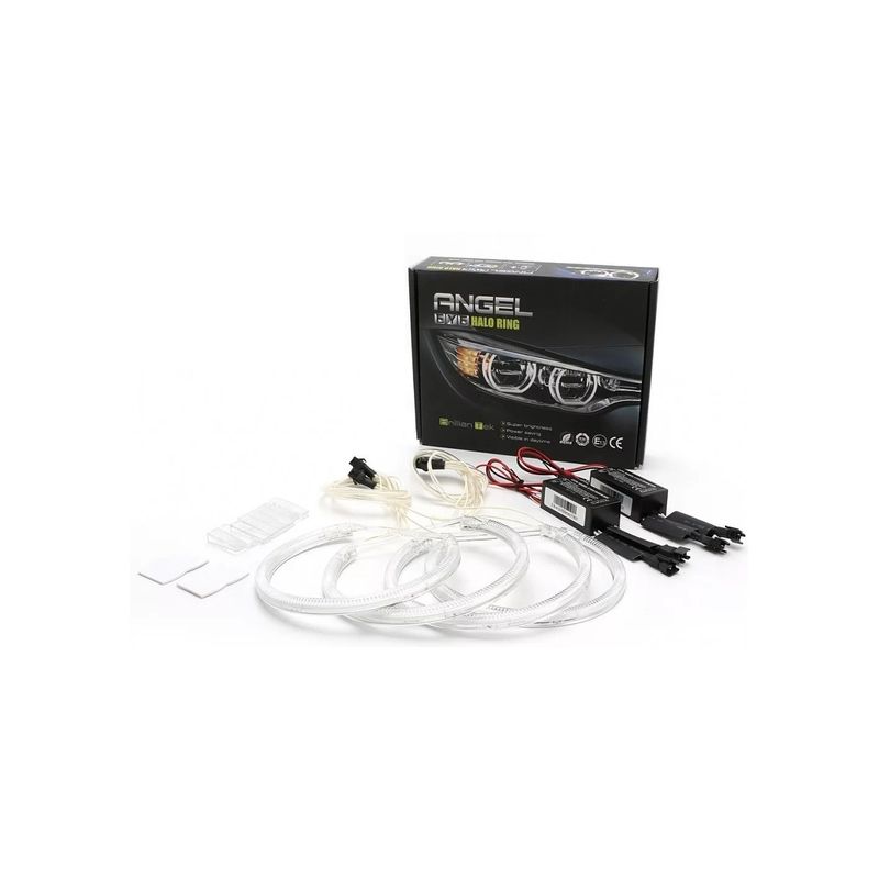 Auto si Moto - Electrice auto - Iluminare si semnalizare - Becuri auto - Kit Angel Eyes CCFL BMW E46 cu xenon din fabrica - Infinity.ro