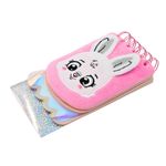 Carti si Birotica - Papetarie - Agende si calendare - Agende si carnete - Carnetel multicolor 3D Iepuras 120 pagini - Infinity.ro