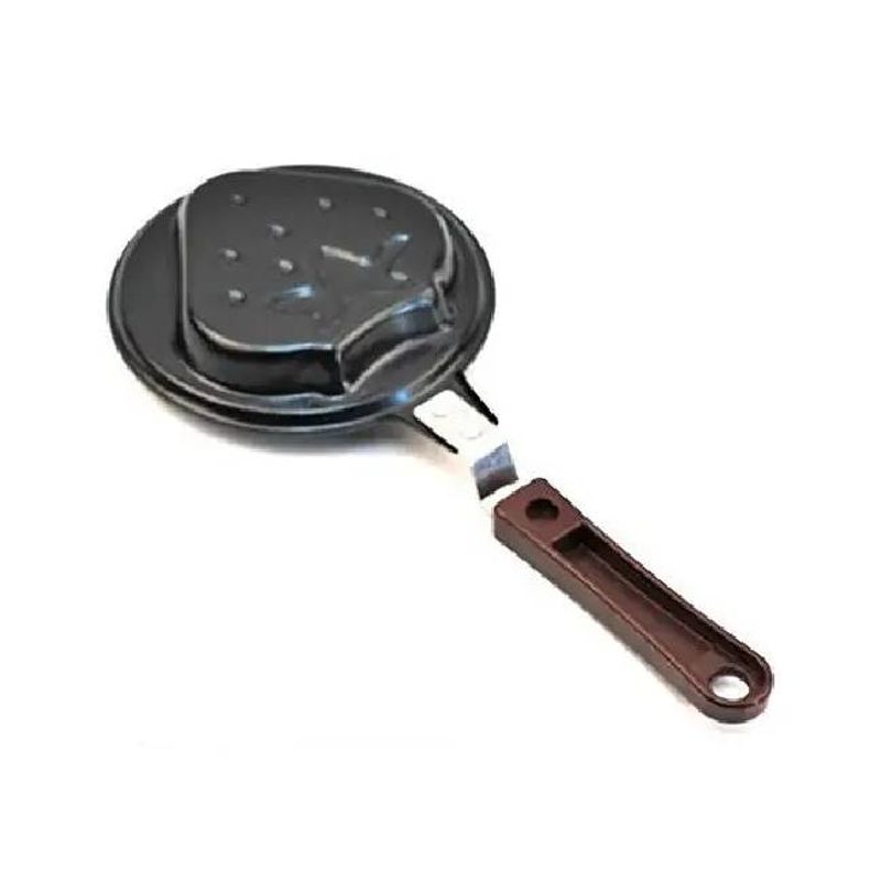 Casa si Gradina - Bucatarie si vesela - Vase pentru gatit - Tigai si seturi - Tigaie cu forma de capsunica, pentru clatite/ou - Infinity.ro