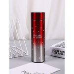 Casa si Gradina - Bucatarie si vesela - Accesorii bar - Termosuri si Cani termos - Termos smart cu pereti dublii din inox si afisaj LED, indicator temperatura C, You are my stars,  Rosu, 500 ml - Infinity.ro