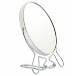 Ingrijire personala si Cosmetice - Machiaj - Oglinzi cosmetice - Oglinda Dubla Pliabila pentru Cosmetica cu Lupa, 6" - Infinity.ro