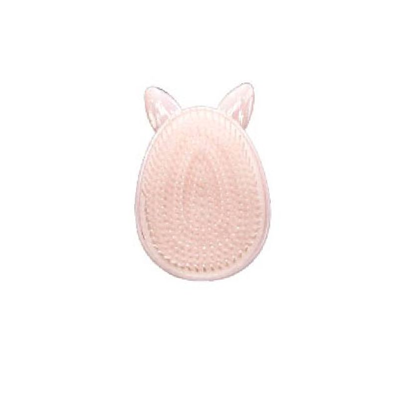 Ingrijire personala si Cosmetice - Ingrijire personala - Ingrijire par - Perii de par si piepteni - Pieptene pentru descalcit parul cu iepuras, 7 x 4.5 x 12 cm, alb perlat - Infinity.ro