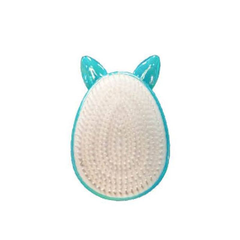 Ingrijire personala si Cosmetice - Ingrijire personala - Ingrijire par - Perii de par si piepteni - Pieptene pentru descalcit parul cu iepuras, 7 x 4.5 x 12 cm, turcoaz - Infinity.ro