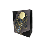 Market - Cadouri - Pungi cadou si accesorii - Set de 12 pungi cadou Omega, 26x32x12cm, gold - Infinity.ro