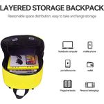 Fashion, accesorii si bijuterii - Copii - Accesorii copii - Genti si rucsacuri copii - Rucsac Smart cu Display LED, WiFi, Waterproof, Aplicatie Dedicata iOS/Android, Port USB Extern, Galben - Infinity.ro