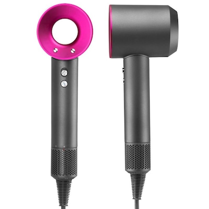 Ingrijire personala si Cosmetice - Aparate & accesorii ingrijire personala - Hair styling - Uscatoare de par - Uscator de par ultra puternic cu functie de ionizare, 3 trepte de viteza aer cald + aer rece, foarte silentios, 1600w - Infinity.ro