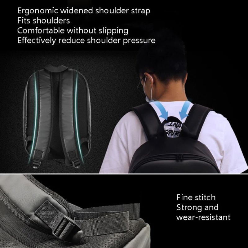 Fashion, accesorii si bijuterii - Copii - Accesorii copii - Genti si rucsacuri copii - Rucsac Smart cu Display LED, WiFi, Waterproof, Aplicatie Dedicata iOS/Android, Port USB Extern, Galben - Infinity.ro