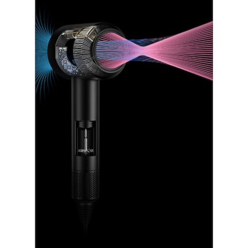 Ingrijire personala si Cosmetice - Aparate & accesorii ingrijire personala - Hair styling - Uscatoare de par - Uscator de par ultra puternic cu functie de ionizare, 3 trepte de viteza aer cald + aer rece, foarte silentios, 1600w - Infinity.ro