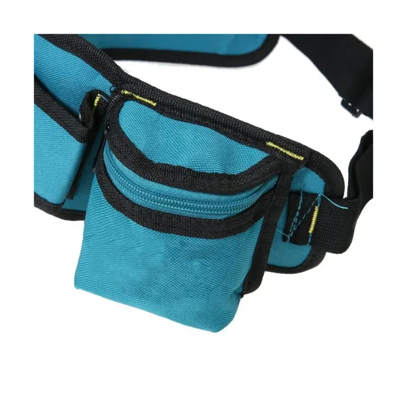 Casa si Gradina - Constructii - Depozitare, transport si protectie - Organizatoare si cutii scule - Centura scule Emeszon® pentru electrician, dulgher, tamplar, mecanic, organizator scule, 53 x 13 x 2 cm, albastru - Infinity.ro