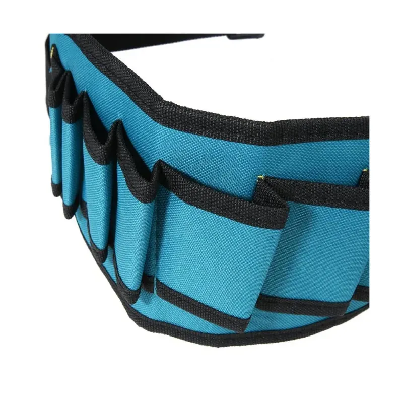 Casa si Gradina - Constructii - Depozitare, transport si protectie - Organizatoare si cutii scule - Centura scule Emeszon® pentru electrician, dulgher, tamplar, mecanic, organizator scule, 53 x 13 x 2 cm, albastru - Infinity.ro
