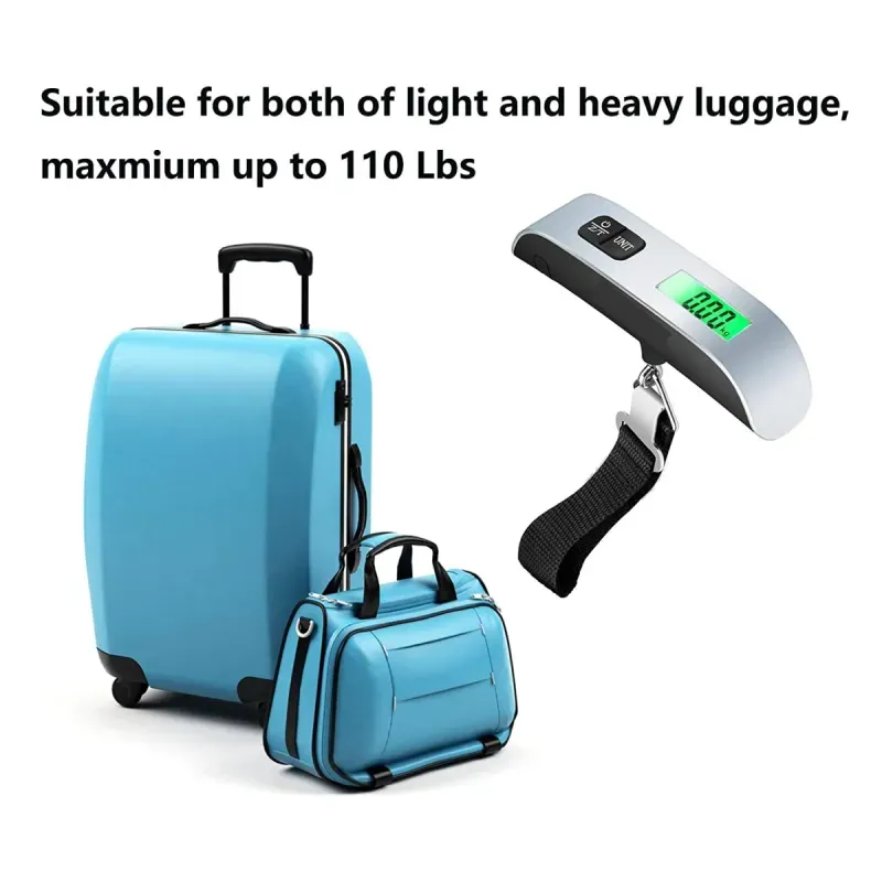 Casa si Gradina - Constructii - Depozitare, transport si protectie - Cantare electronice comerciale - Cantar de mana electronic, KetoTek, display LCD iluminat verde, 50 kg, pentru genti, bagaje si colete, negru - argintiu - Infinity.ro