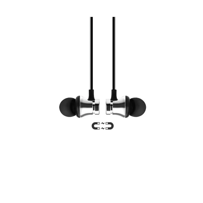 TV, Audio-Video si Foto - Portabile audio - Casti audio - Casti Bluetooth In-Ear Wireless cu magnet, Envisage, difuzoare titan, microfon, acumulator 5V, incarcare USB 5V, negru - Infinity.ro