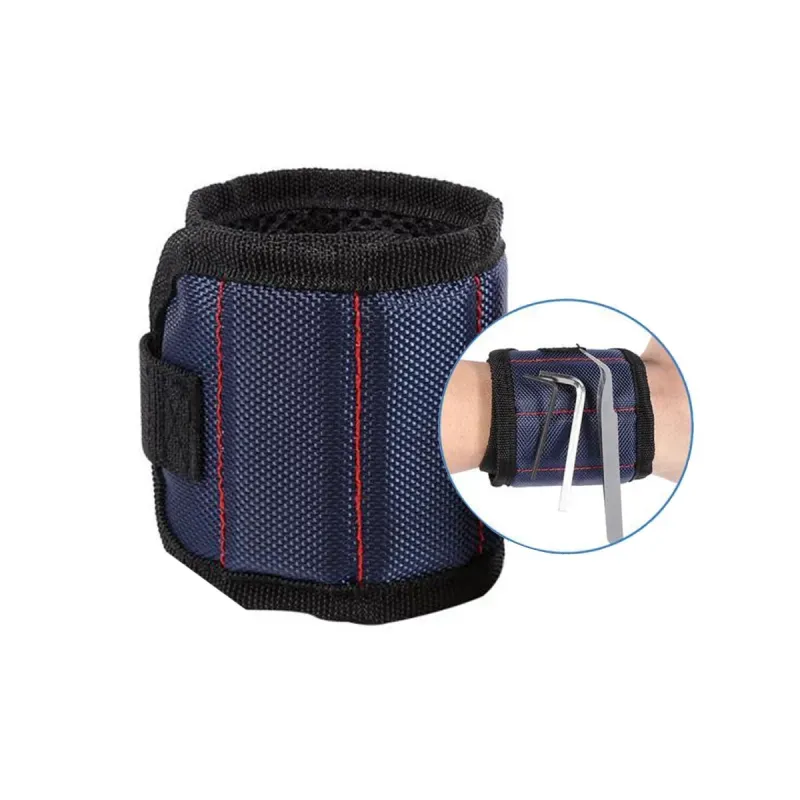 Casa si Gradina - Constructii - Depozitare, transport si protectie - Organizatoare si cutii scule - Bratara magnetica profesionala magnetizeaza unelte scule de mici dimensiuni suruburi cuie piulite surubelnite, albastru - Infinity.ro