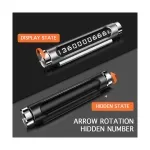 Auto si Moto - Electrice auto - Alte accesorii electrice auto - Suport numar telefon mobil afisaj numar telefon parcare temporara pentru parbriz masina iluminare noaptea, silver - Infinity.ro