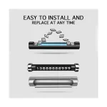 Auto si Moto - Electrice auto - Alte accesorii electrice auto - Suport numar telefon mobil afisaj numar telefon parcare temporara pentru parbriz masina iluminare noaptea, silver - Infinity.ro