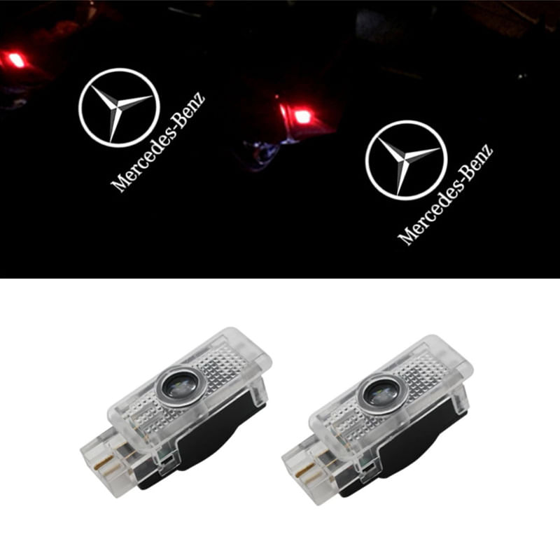 Auto si Moto - Electrice auto - Iluminare si semnalizare - Becuri auto - Set de 2 Lampi Led Logo Xentech Light Portiere / usi Mercedes-Benz C-Class W203 - Infinity.ro